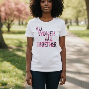 Adidas Women's Breast Cancer Tee with Pink Graphic Design